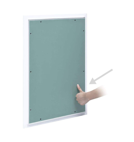 Alumīnija durvis (krāsojamas), 1200x700x12,5 mm