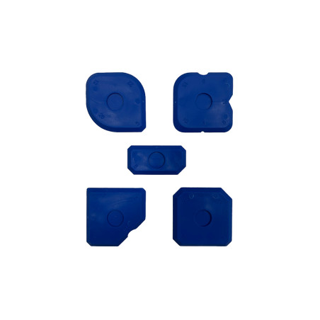 Silikona veidņu uzgaļi, zili, 5 gab. | rupnieciskie-hermtiki | NMF Home
