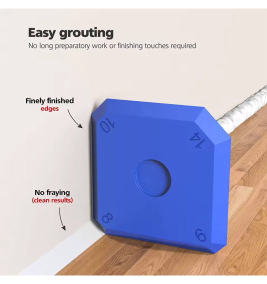 Silikona veidņu uzgaļi, zili, 5 gab.