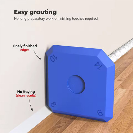 Silikona veidņu uzgaļi, zili, 5 gab. | rupnieciskie-hermtiki | NMF Home