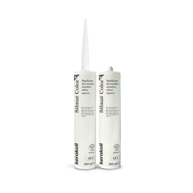 Silmat Color KK 02 - 290 ml matēts silikona hermētiķis pret pelējuma veidošanos