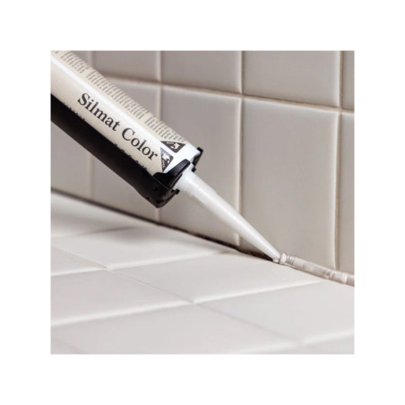 Silmat Color KK 02 - 290 ml matēts silikona hermētiķis pret pelējuma veidošanos | sanitarie-hermtiki | NMF Home