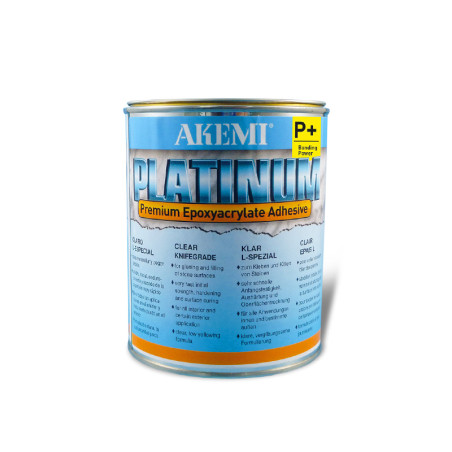 Epoksīdsveķu līme PLATINUM PREMIUM EPOXYACRYLATE KNIFEGRADE P+, 1 kg | pulverveida-sveku-lme | NMF Home