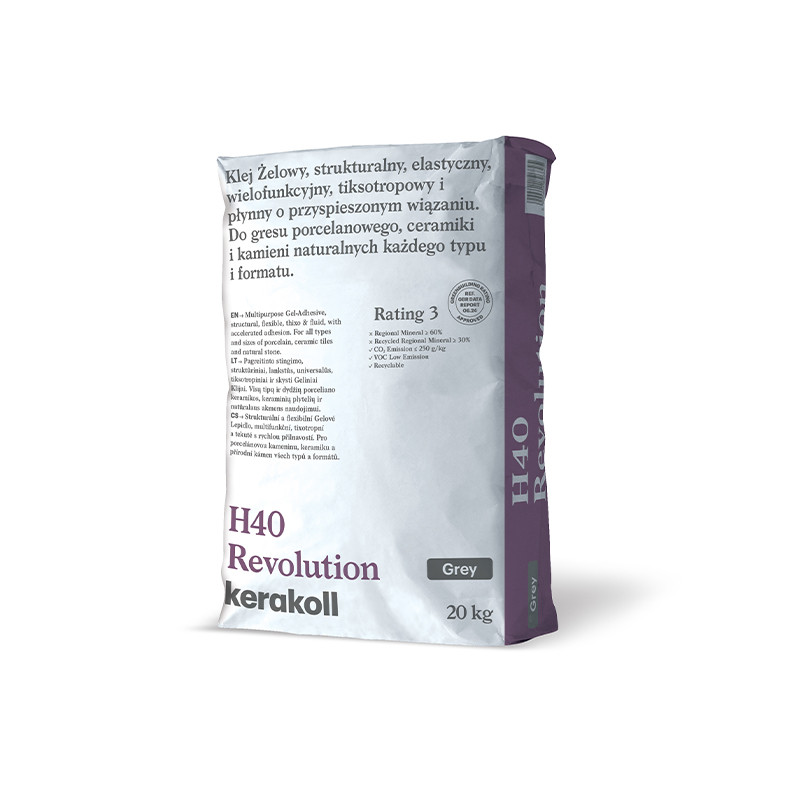 Biogel Revolution, 20 kg ātri sacietējoša minerālķīme