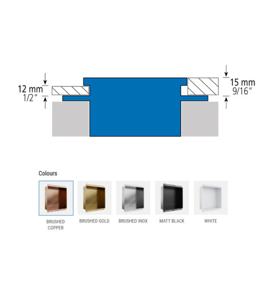 Euroniche HC, melns, 1 gab.