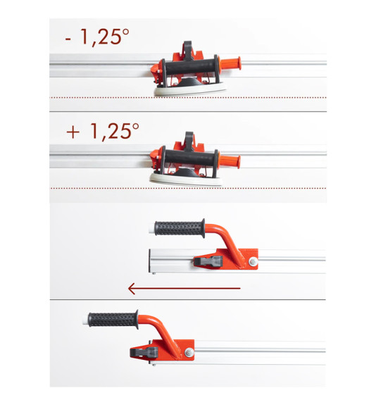 Pievilkšanas sistēma EASY-MOVE MK4, vakuuma atraktanti