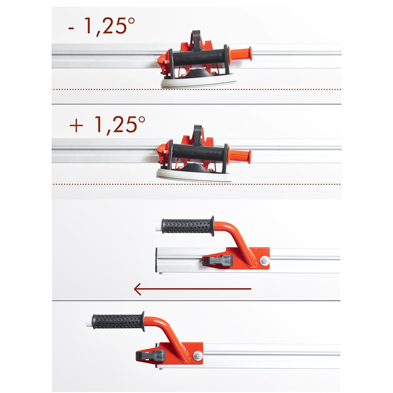 Pievilkšanas sistēma EASY-MOVE MK4, vakuuma atraktanti