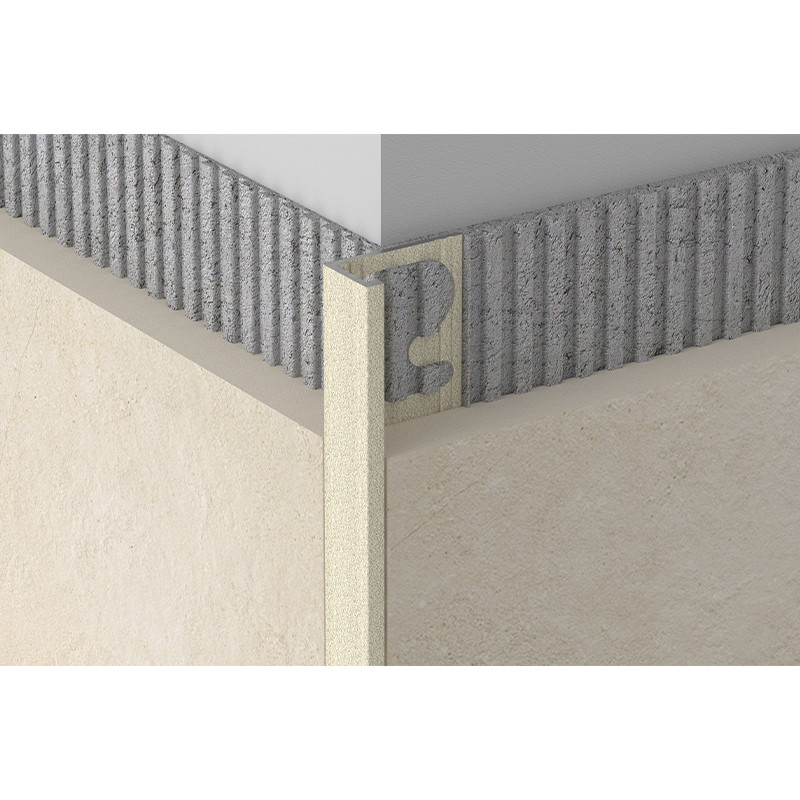 Profils, anodēts alumīnijs, akmens pelēkbrūns, h 12,5 mm, L 2,7 m