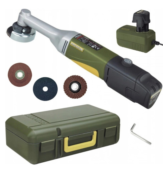 Akumulatora leņķa slīpmašīna PROXXON LHW/A