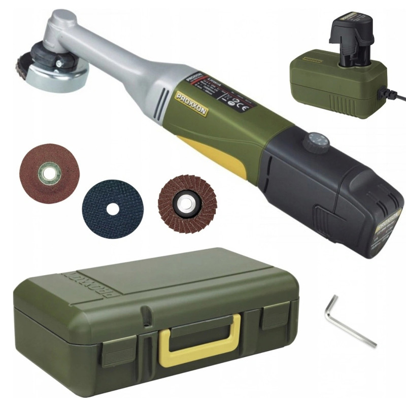 Akumulatora leņķa slīpmašīna PROXXON LHW/A