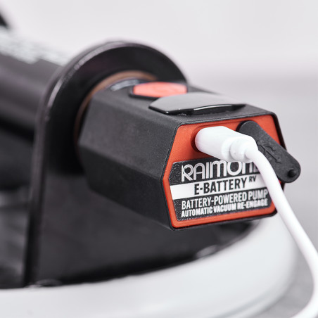 Uzlādējams sūknis e-BATTERY RV (USB-C) | vakuuma-pacelaji-flizem | NMF Home