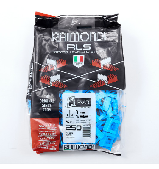 Gludināšanas sistēmas skavas, Raimondi EVO, 1 mm, 3-12 mm (250 gab.)