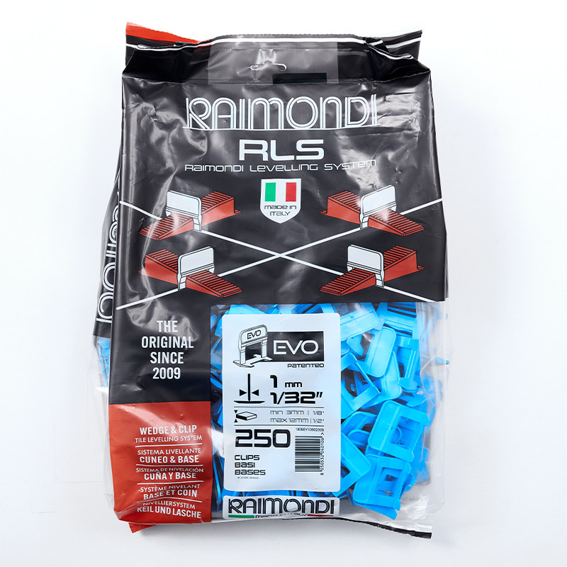Gludināšanas sistēmas skavas, Raimondi EVO, 1 mm, 3-12 mm (250 gab.)