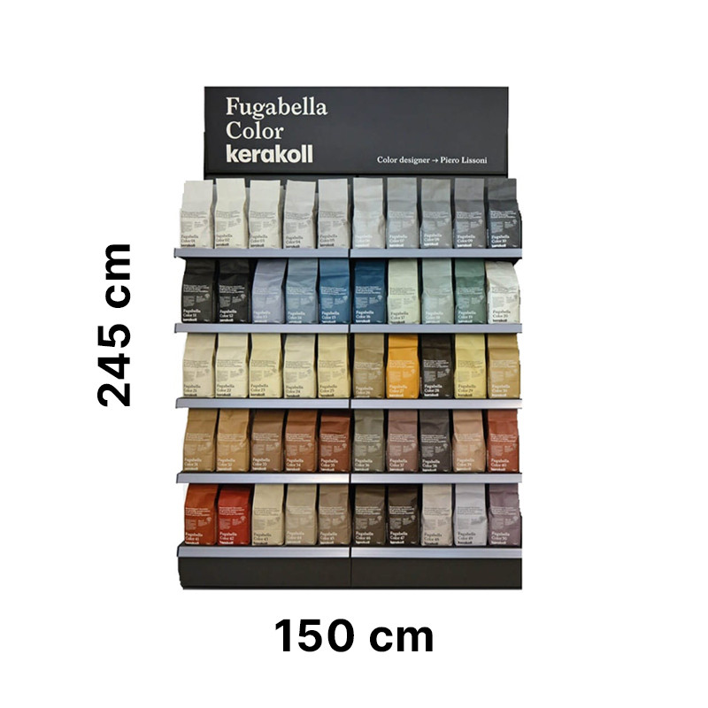 Fugabella Color, statīvs cementa špaktelei, 1 komplekts (bez špakteles)