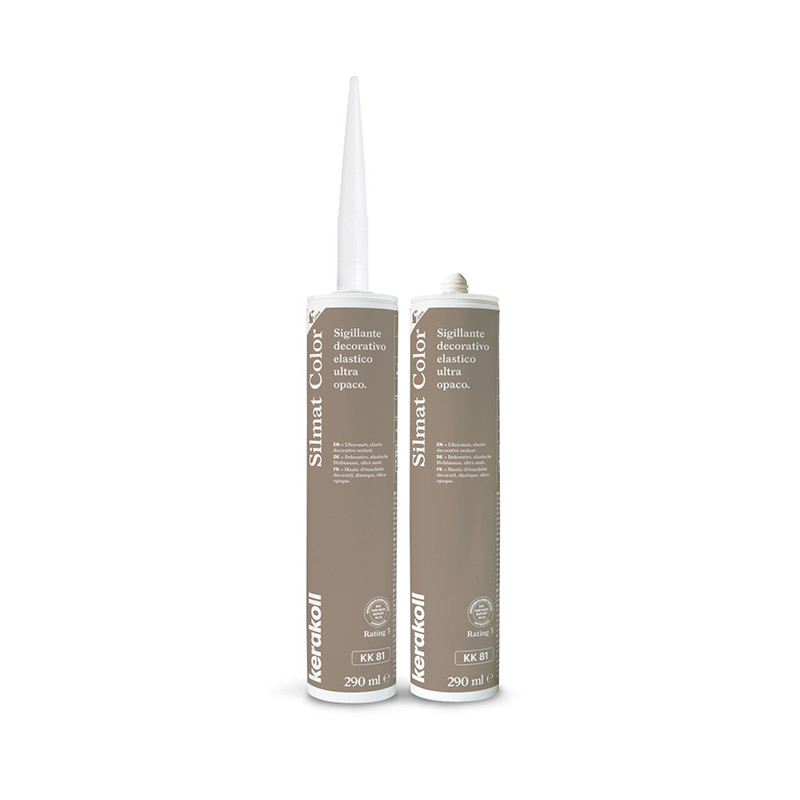 Silmat Color KK 81 – 290 ml matēts silikona hermētiķis, kas novērš peles