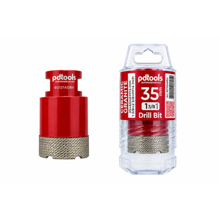 Sausās urbšanas uzgalis CERAMIC GRANITE, Ø35 mm, M14 | sausas-urbsanas-dimanta-uzgali | NMF Home